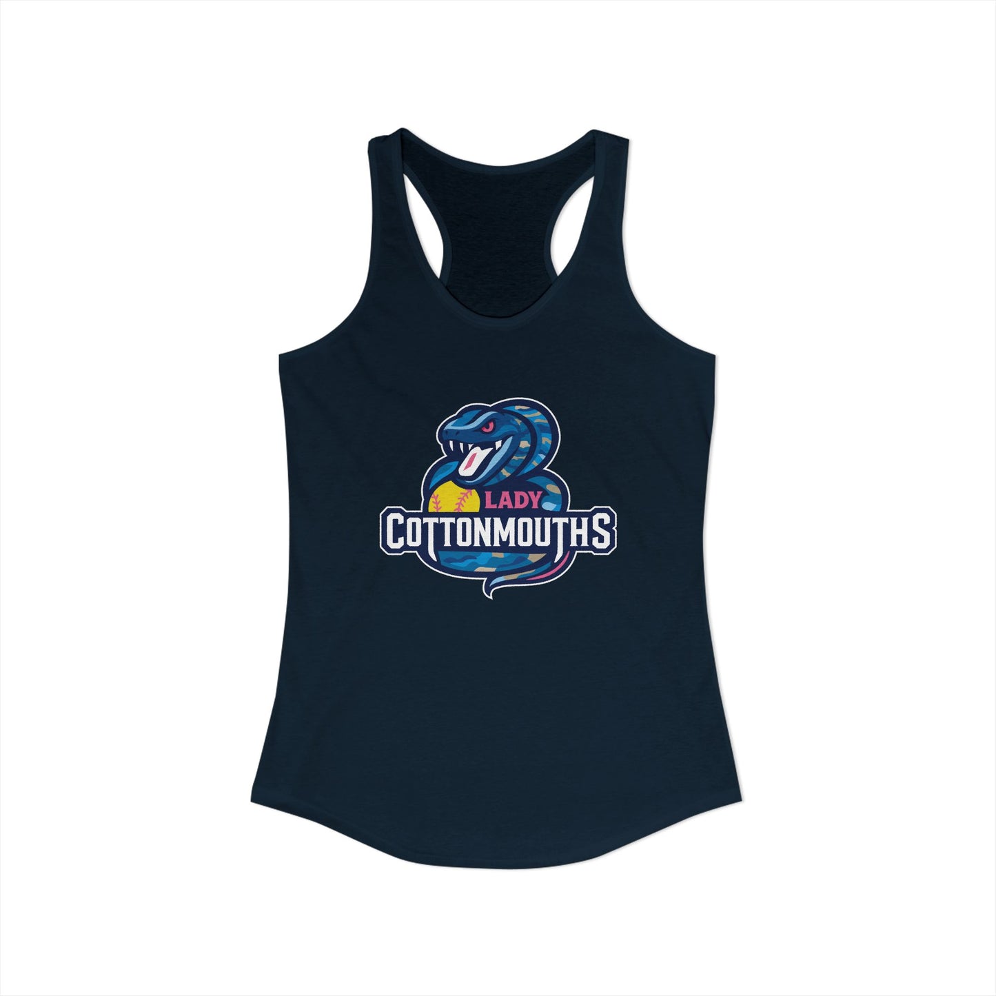 Women's Lady Cottonmouths Next Level Racerback Tank