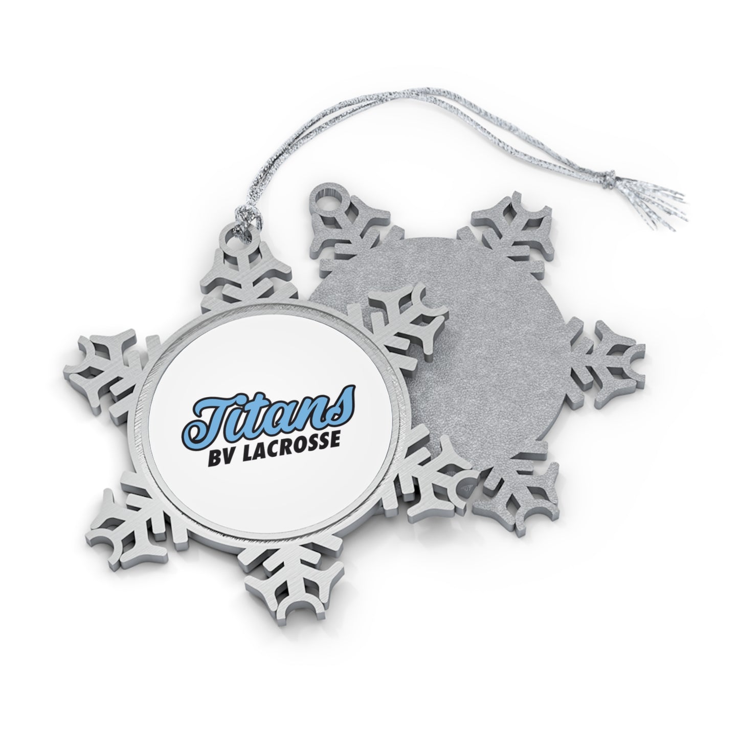 BV Titans Pewter Snowflake Ornament