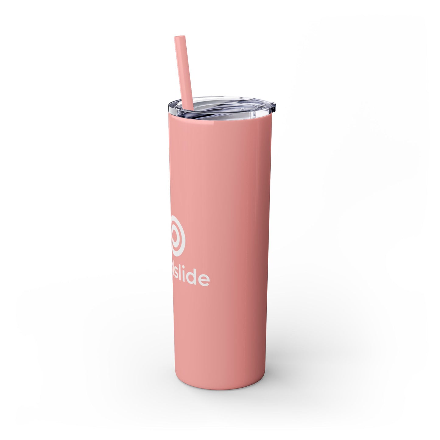 Secondslide Skinny Tumbler w/ Straw 20oz