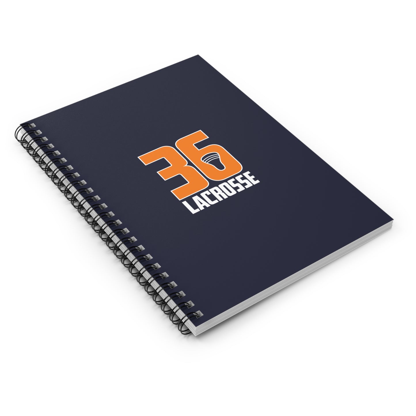 Team36 Lacrosse Spiral Notebook - Ruled Line (8" x 6")