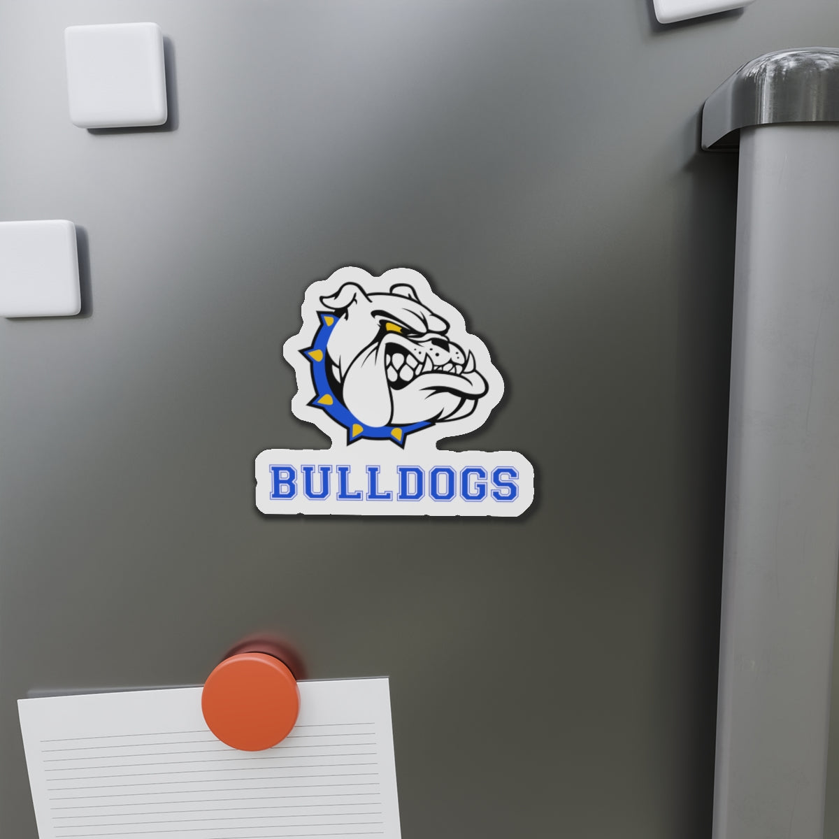 Bulldogs Die-Cut Magnet