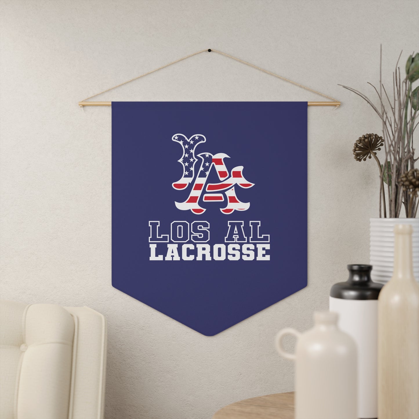 Los Al Lacrosse Pennant