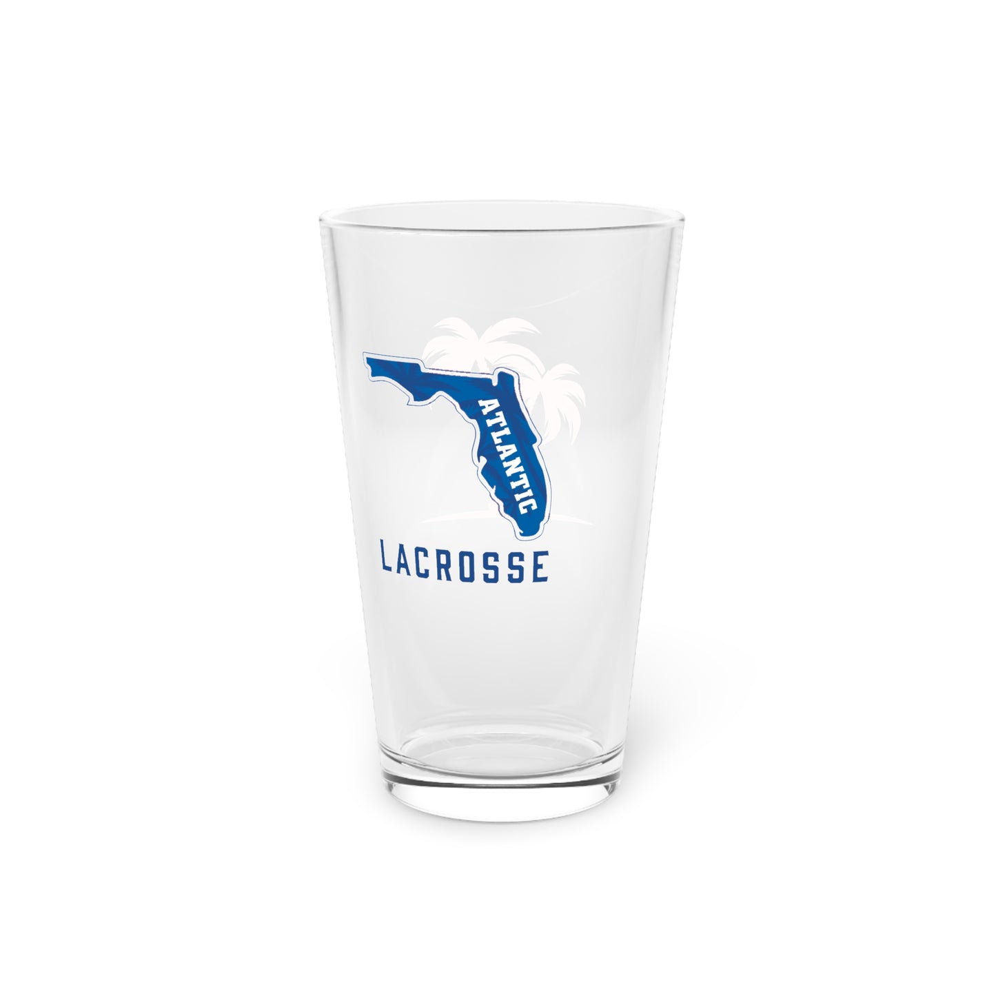 FAU Lacrosse Pint Glass