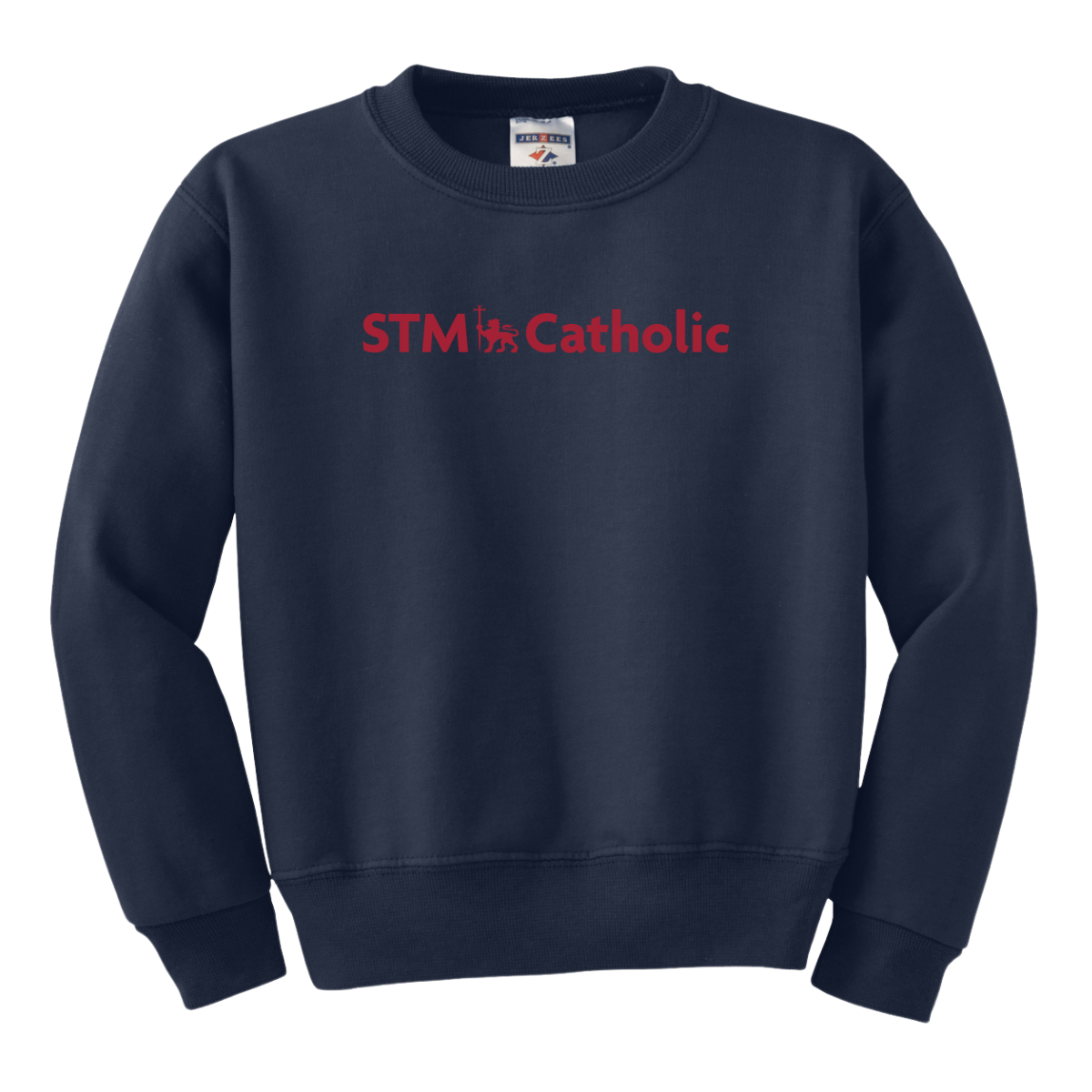 Youth STM Catholic Lightweight Jerzees Crewneck