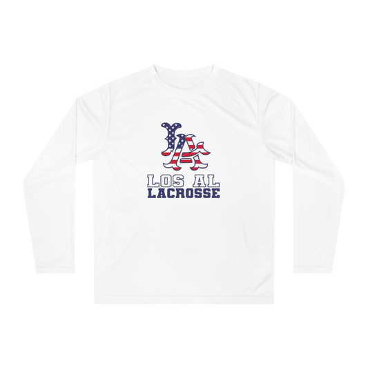 Adult Los Al Lacrosse Team 365 Performance Long Sleeve Shirt