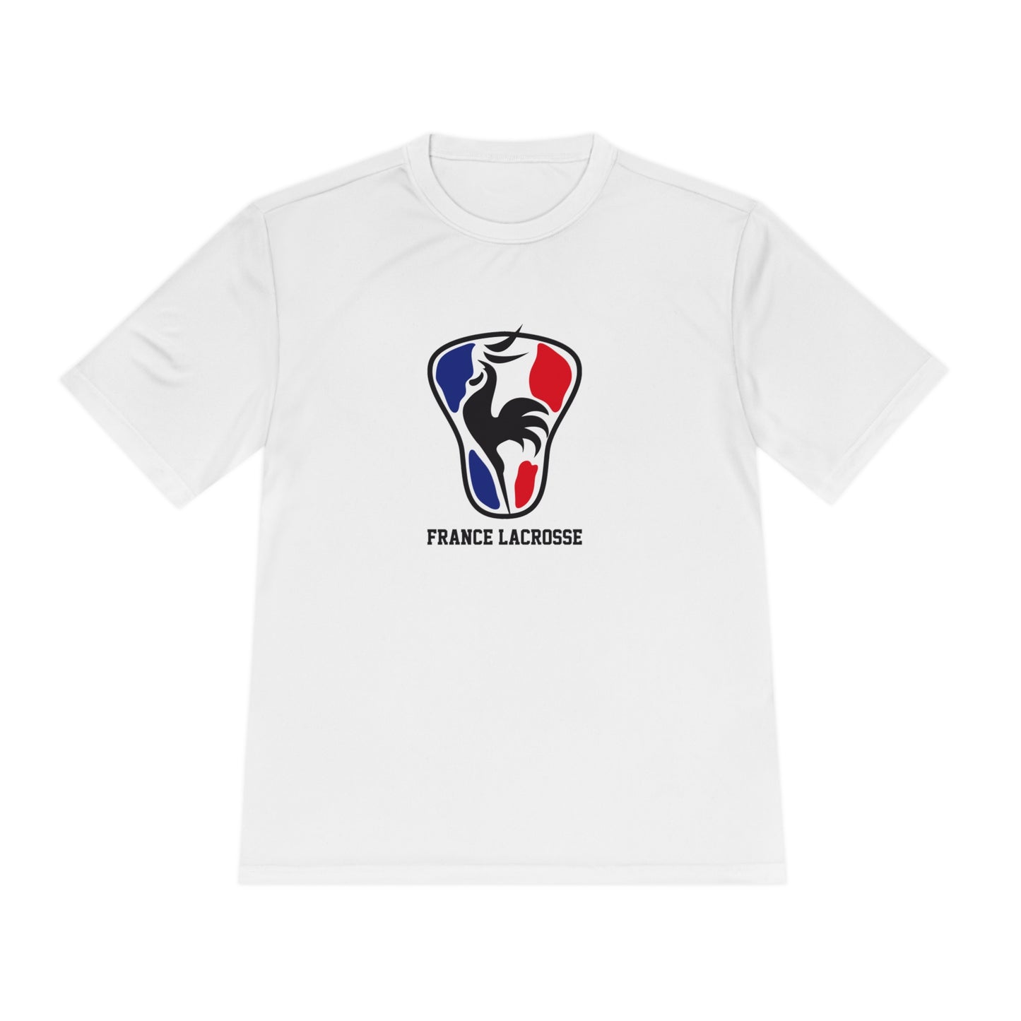 Adult France Lacrosse Sport-Tek Performance T-Shirt