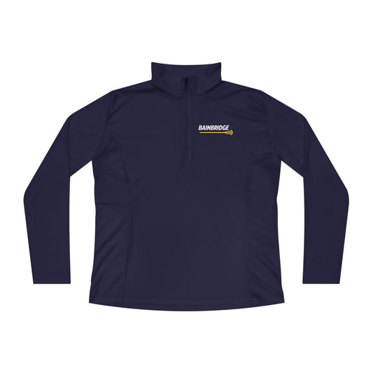 Women's Bainbridge Lacrosse Sport-Tek Quarter-Zip Pullover