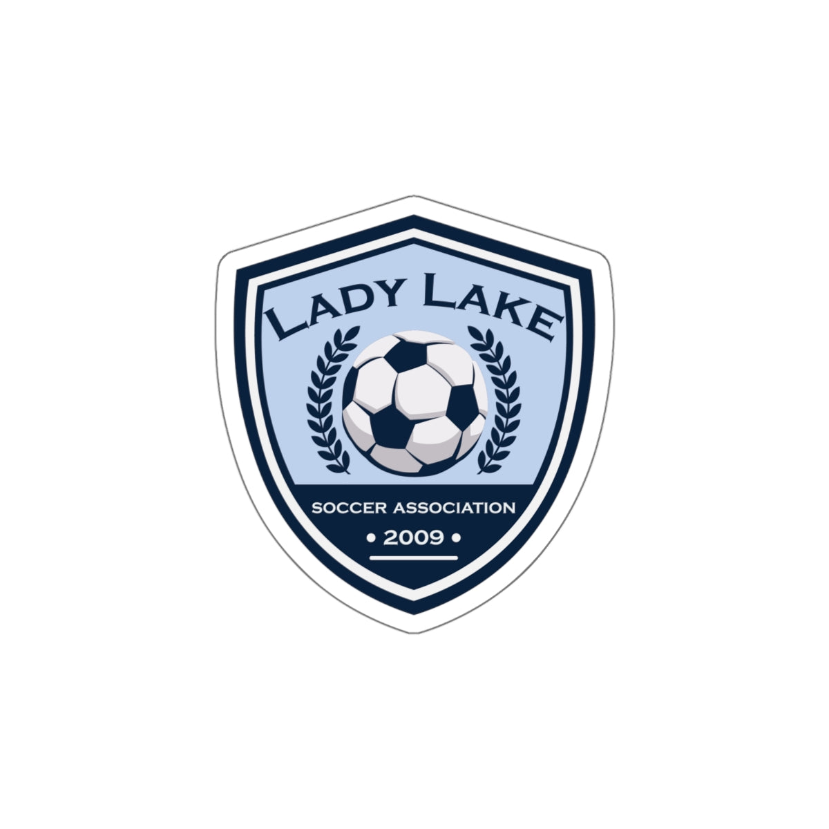 Lady Lake Soccer Association Club Die-Cut Sticker