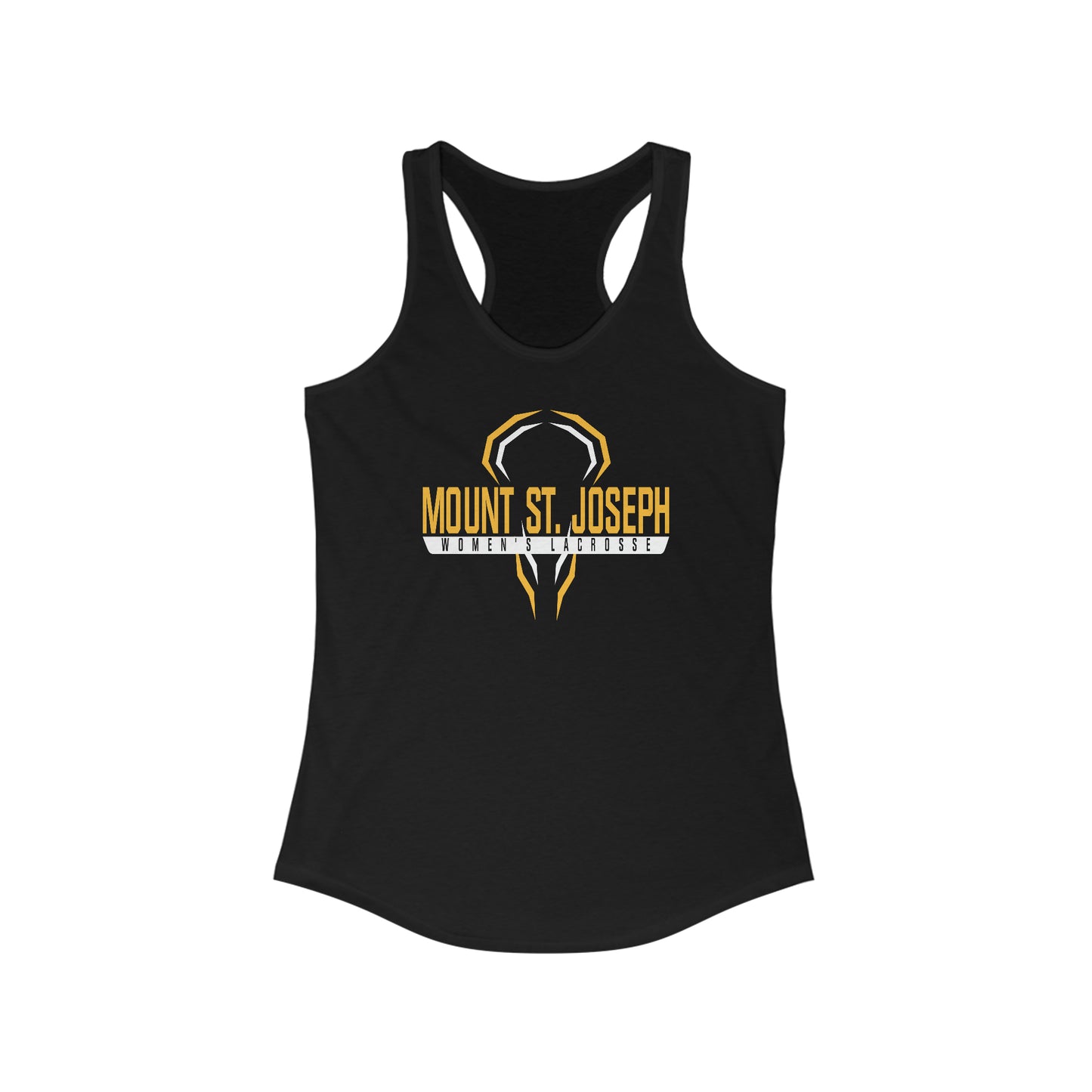 Women's MSJ Lacrosse Next Level Racerback Tank
