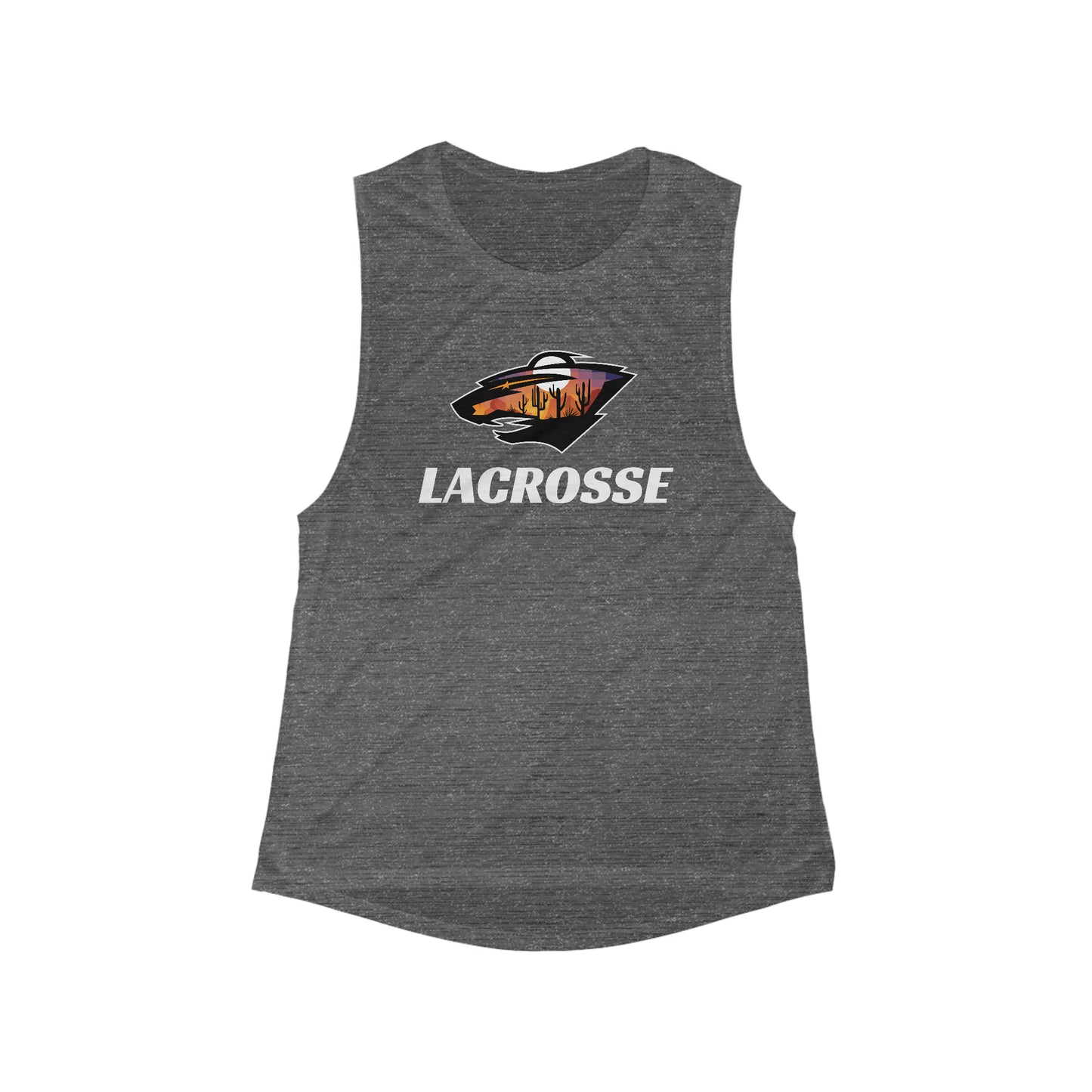 Women's WVW Lacrosse Bella + Canvas Flowy Scoop Sport Tank