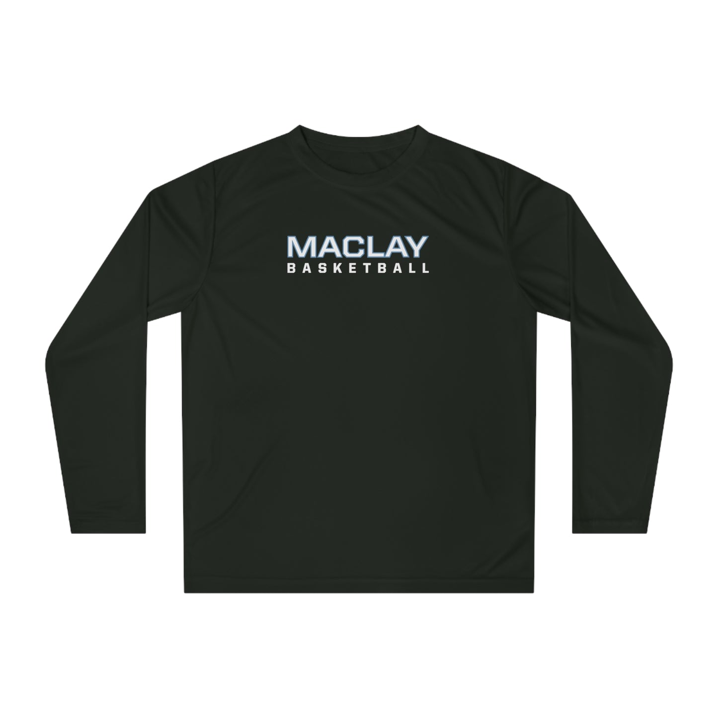 Adult Maclay Basketball Team 365 Performance Long Sleeve Shirt