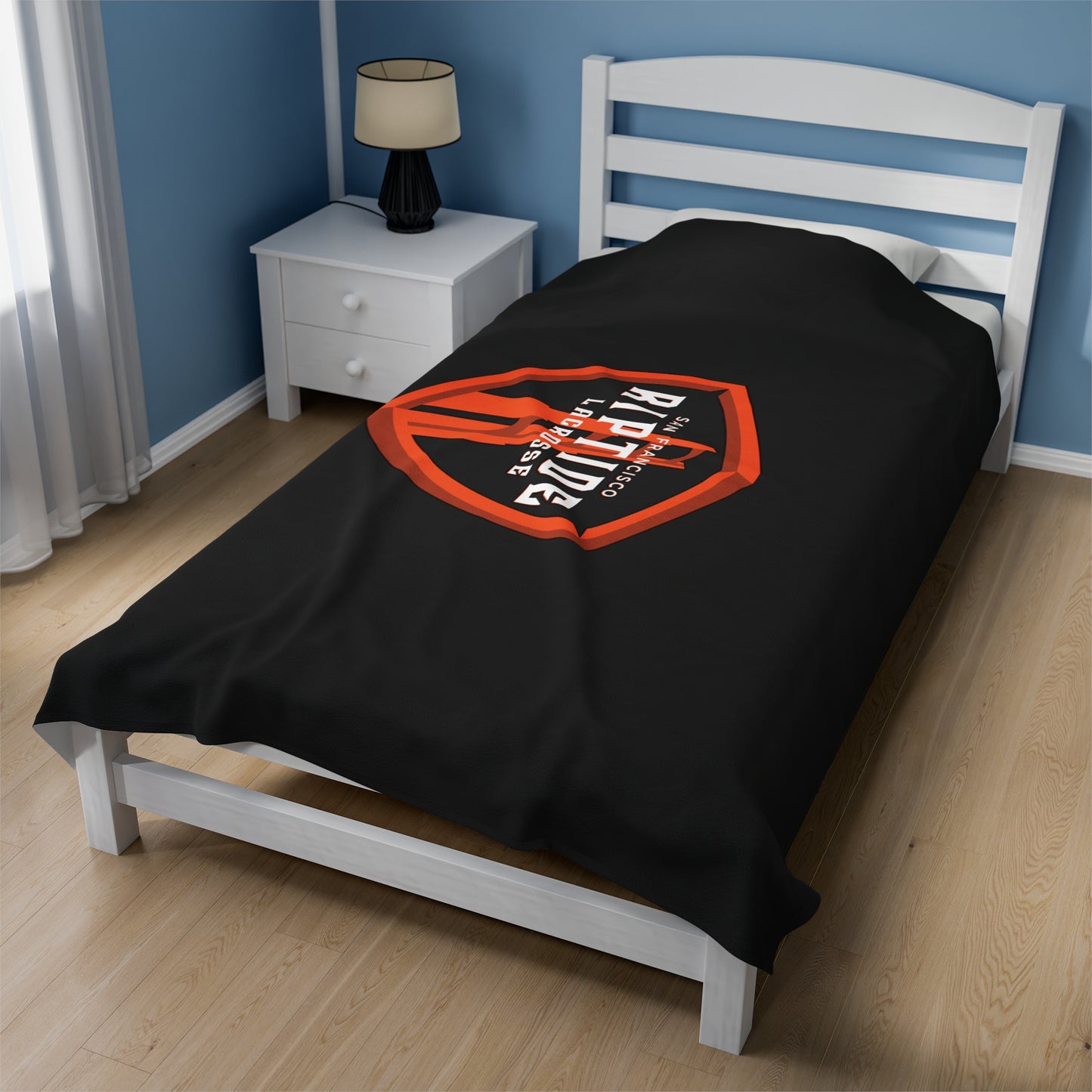 San Francisco Riptide Velveteen Plush Blanket (60" x 80")
