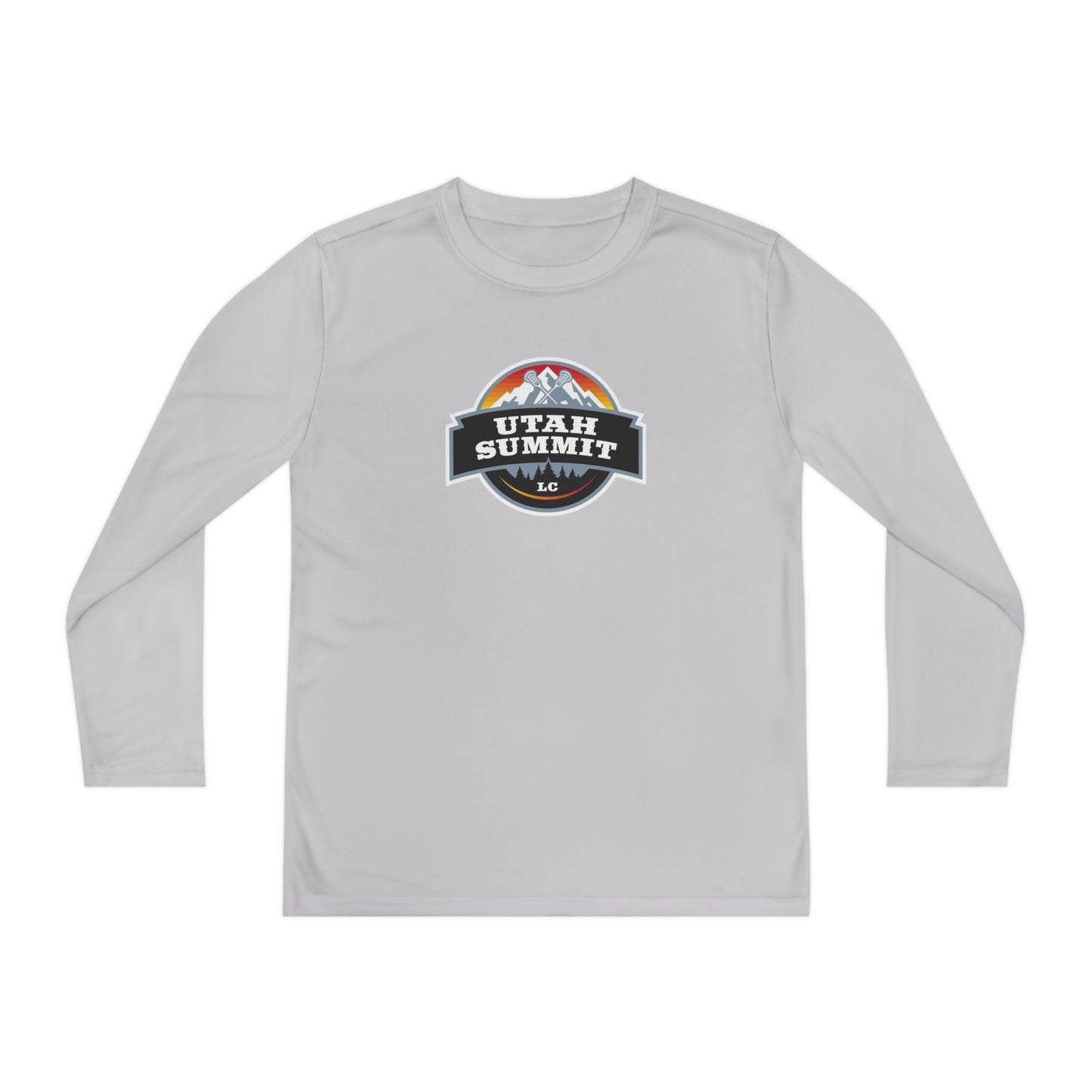 Youth Utah Summit LC Sport-Tek Performance Long Sleeve Shirt