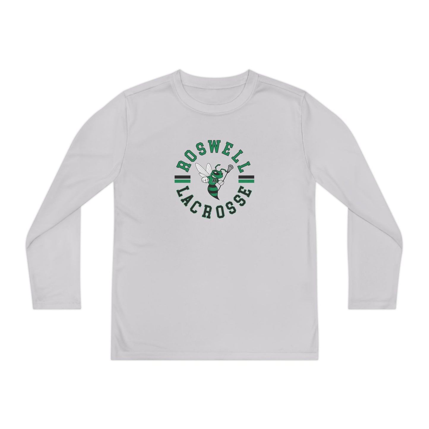 Youth Jr Hornets Lacrosse Sport-Tek Performance Long Sleeve Shirt