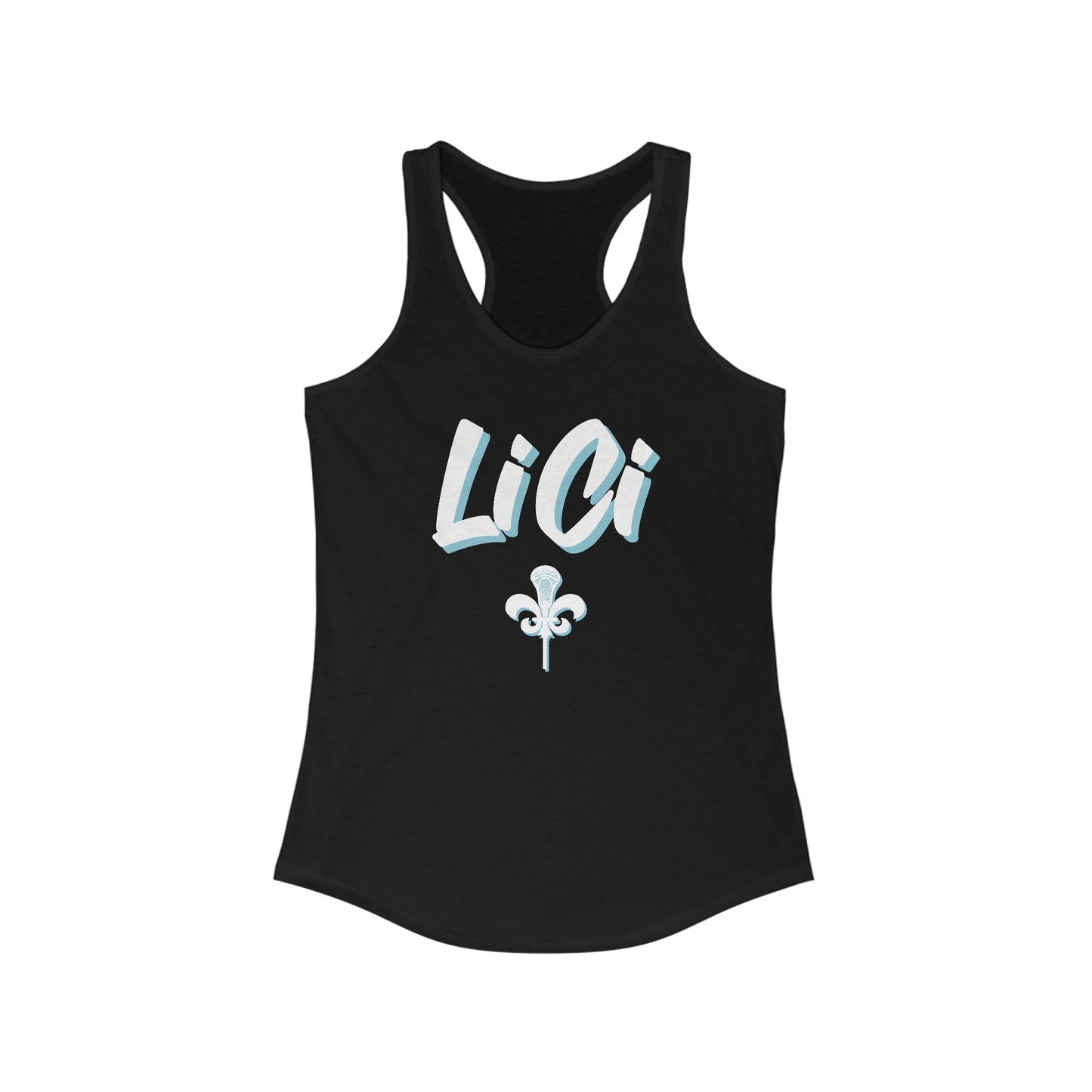 Women's Lilac City Lacrosse Next Level Racerback Tank
