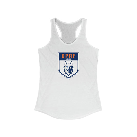 Women's OPRF Lacrosse Next Level Racerback Tank