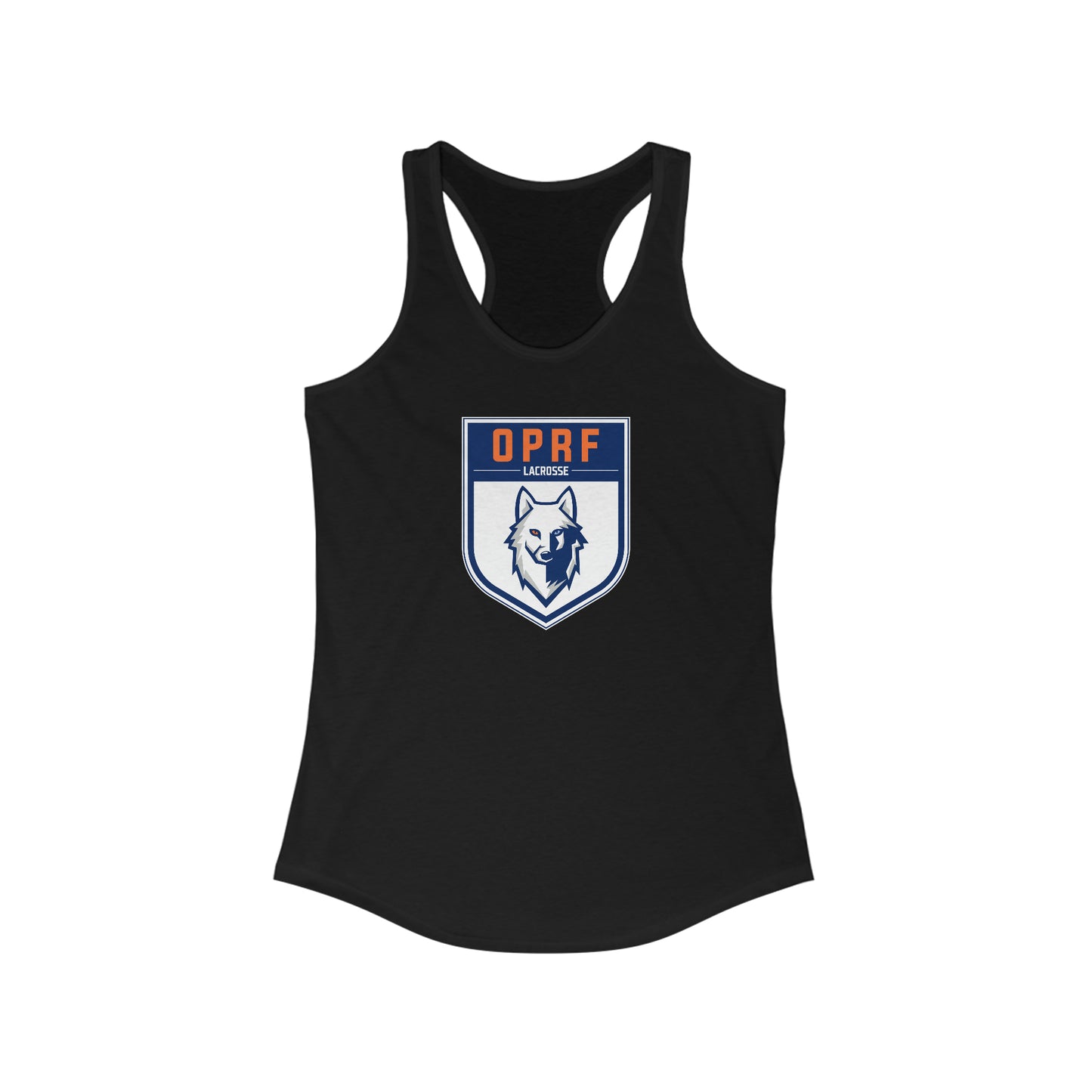 Women's OPRF Lacrosse Next Level Racerback Tank