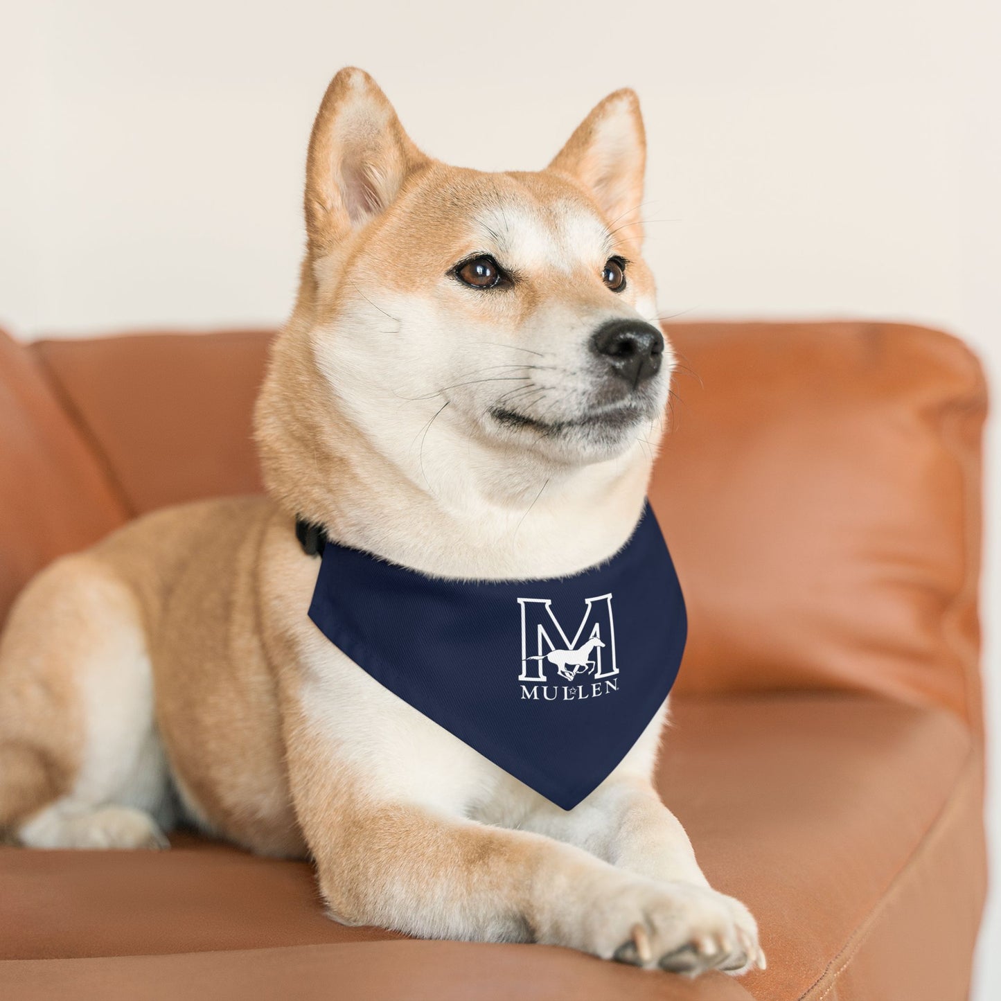 Mullen HS Pet Bandana Collar