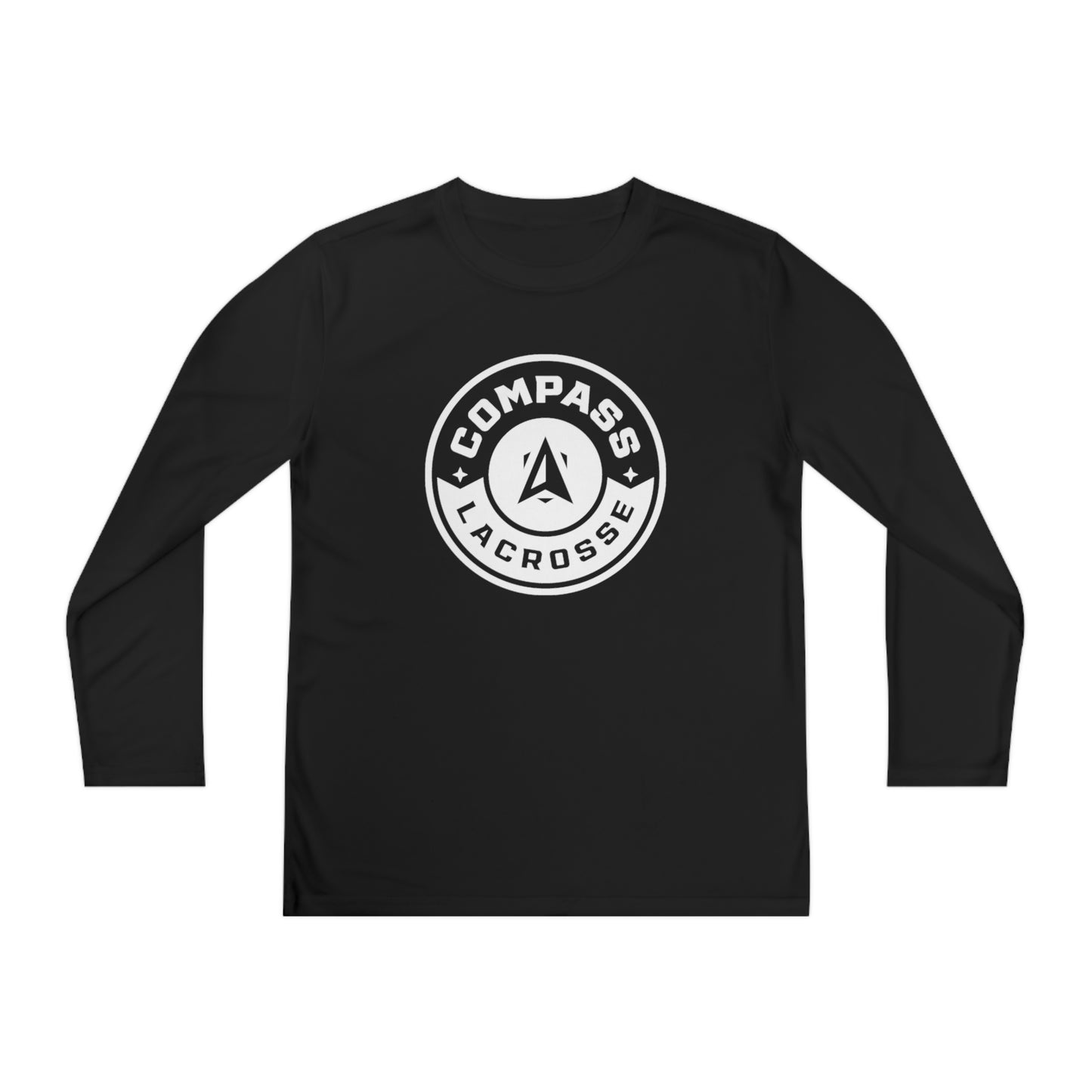 Youth Compass Lacrosse Sport-Tek Performance Long Sleeve