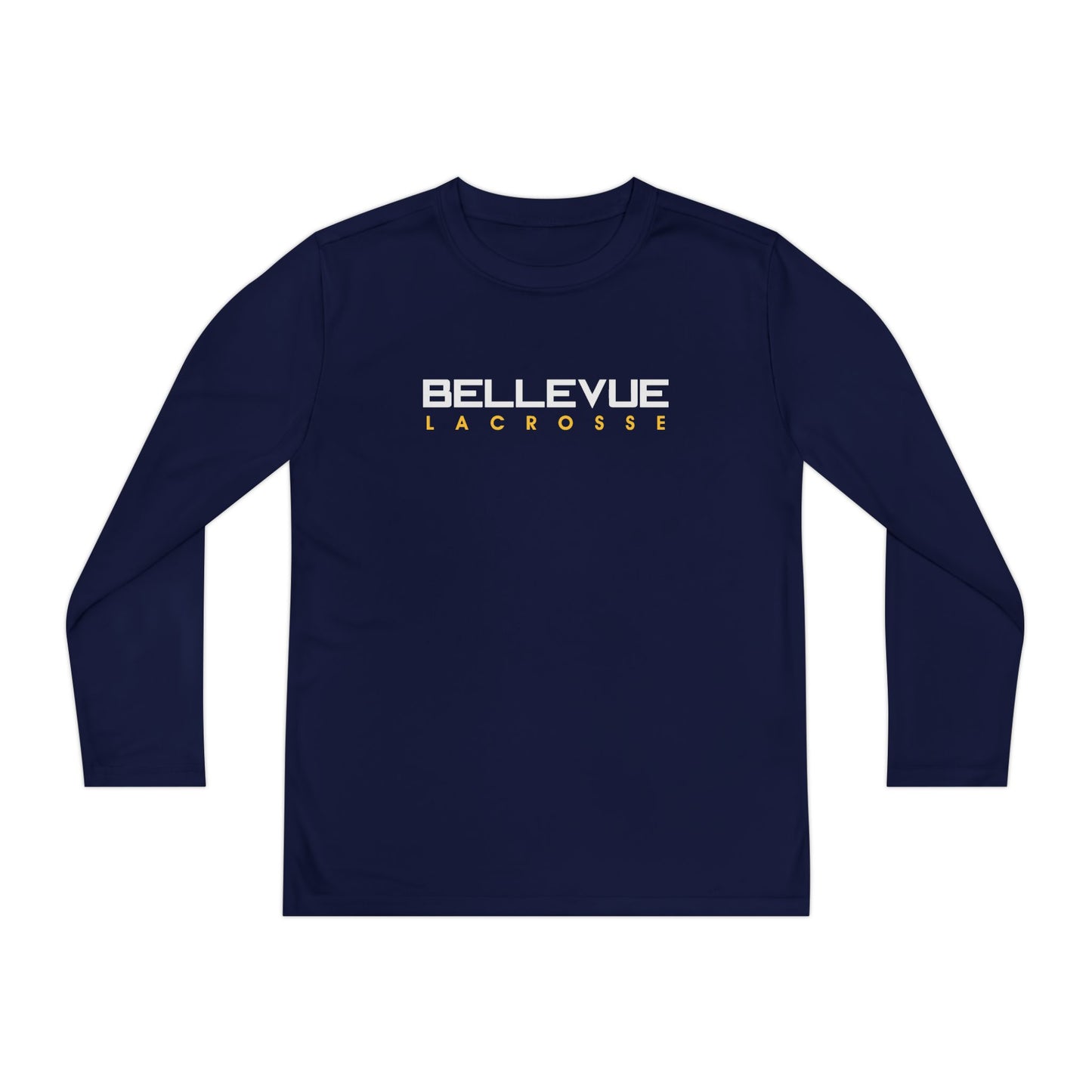 Youth Bellevue Lacrosse Sport-Tek Performance Long Sleeve