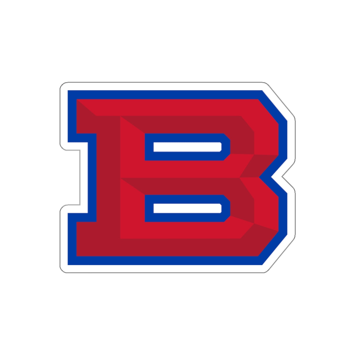 Bartlett HS Lacrosse Die Cut Stickers