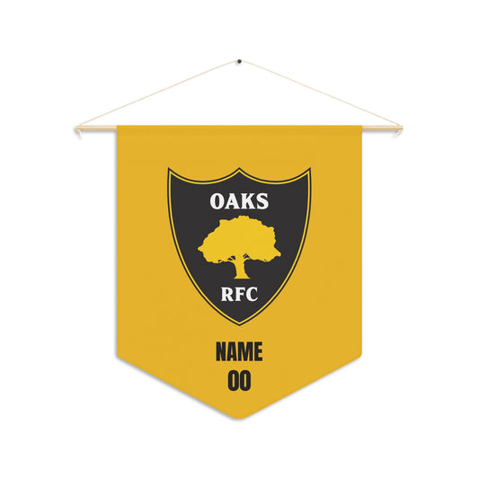 Personalizable - Danville Oaks Rugby Pennant