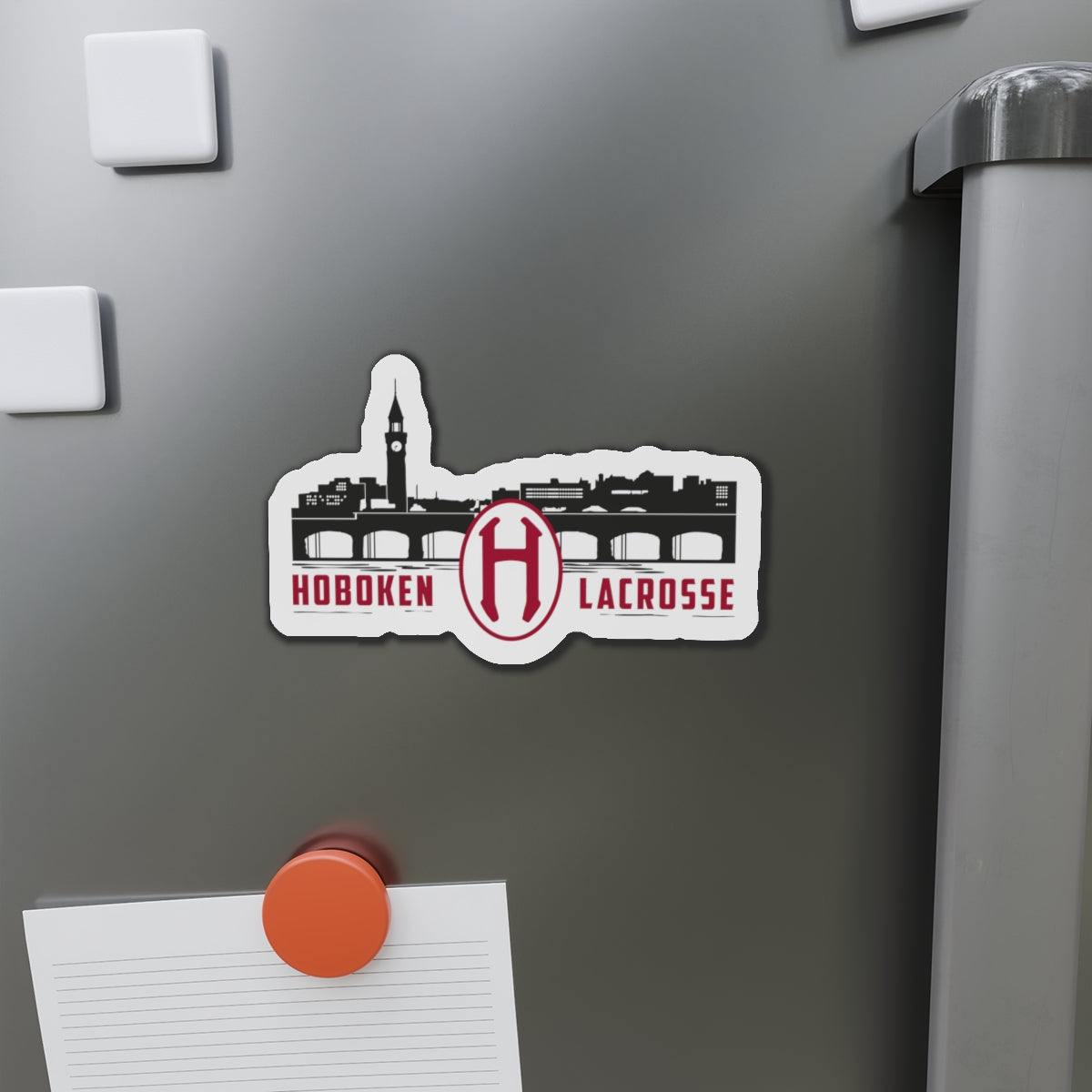 Hoboken Lacrosse Magnet