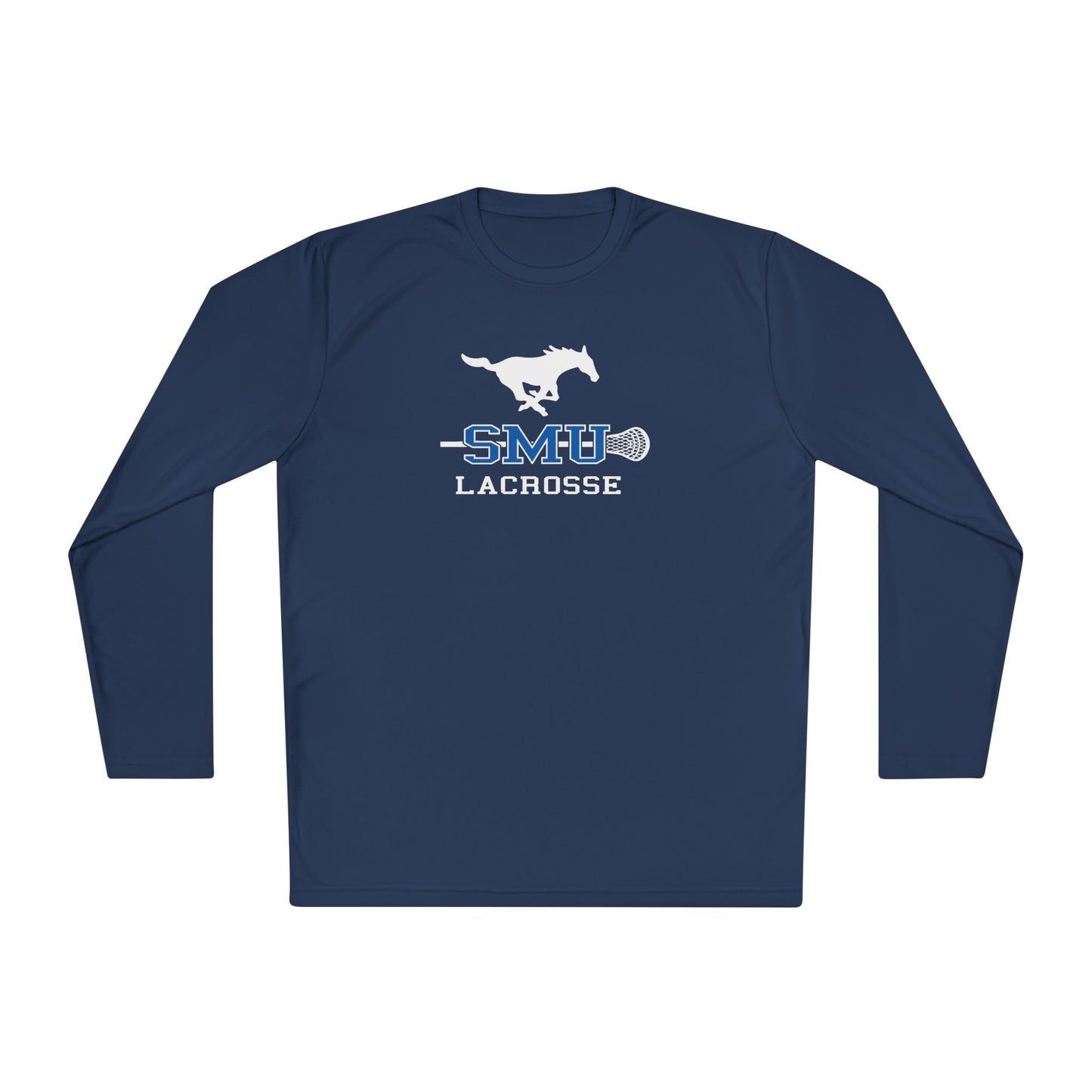 Adult SMU Lacrosse Sport-Tek LS Shirt