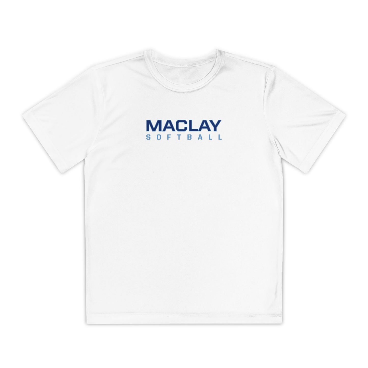 Youth Maclay Softball Sport-Tek Performance T-Shirt