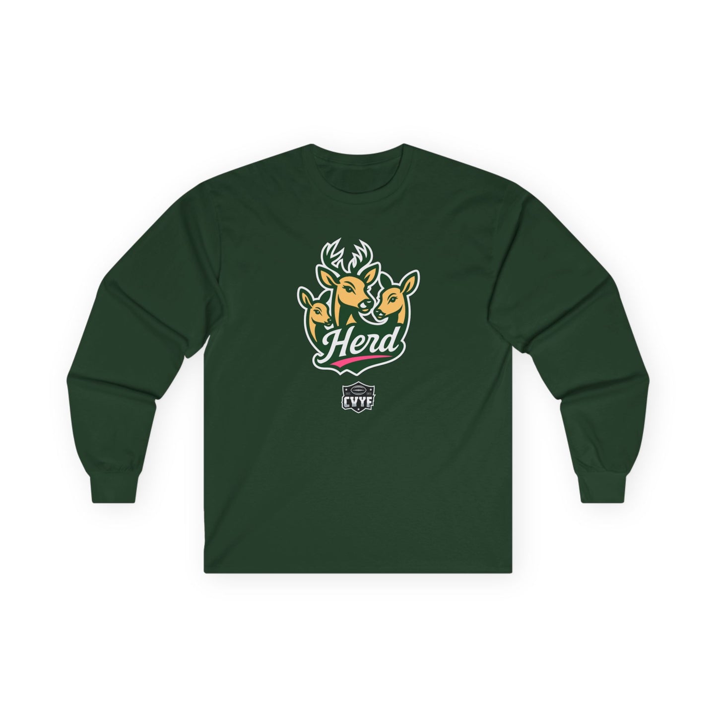 Adult Herd Gildan Ultra Cotton Long Sleeve