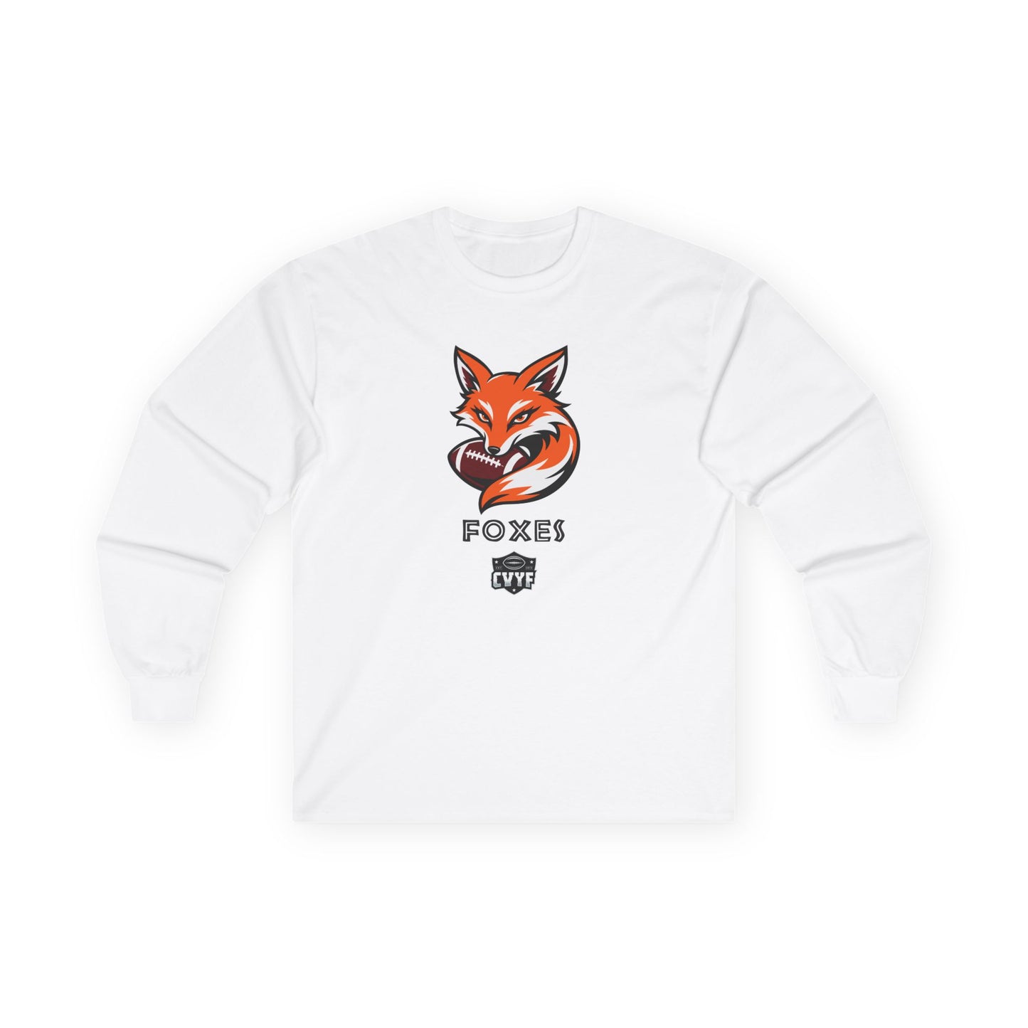 Adult Foxes Gildan Ultra Cotton Long Sleeve