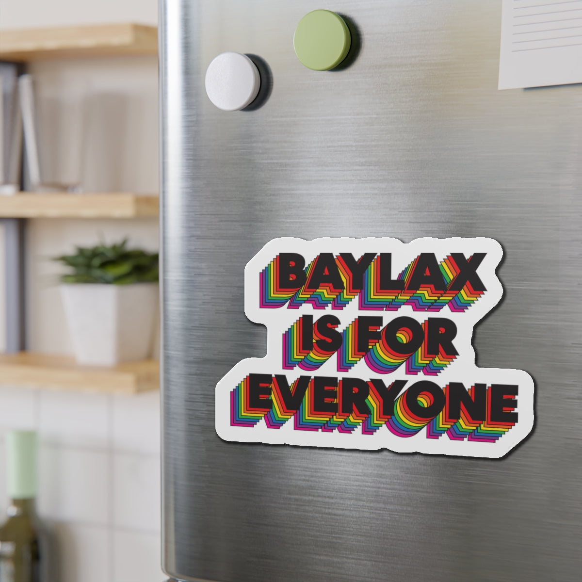 BayLax Die-Cut Magnet