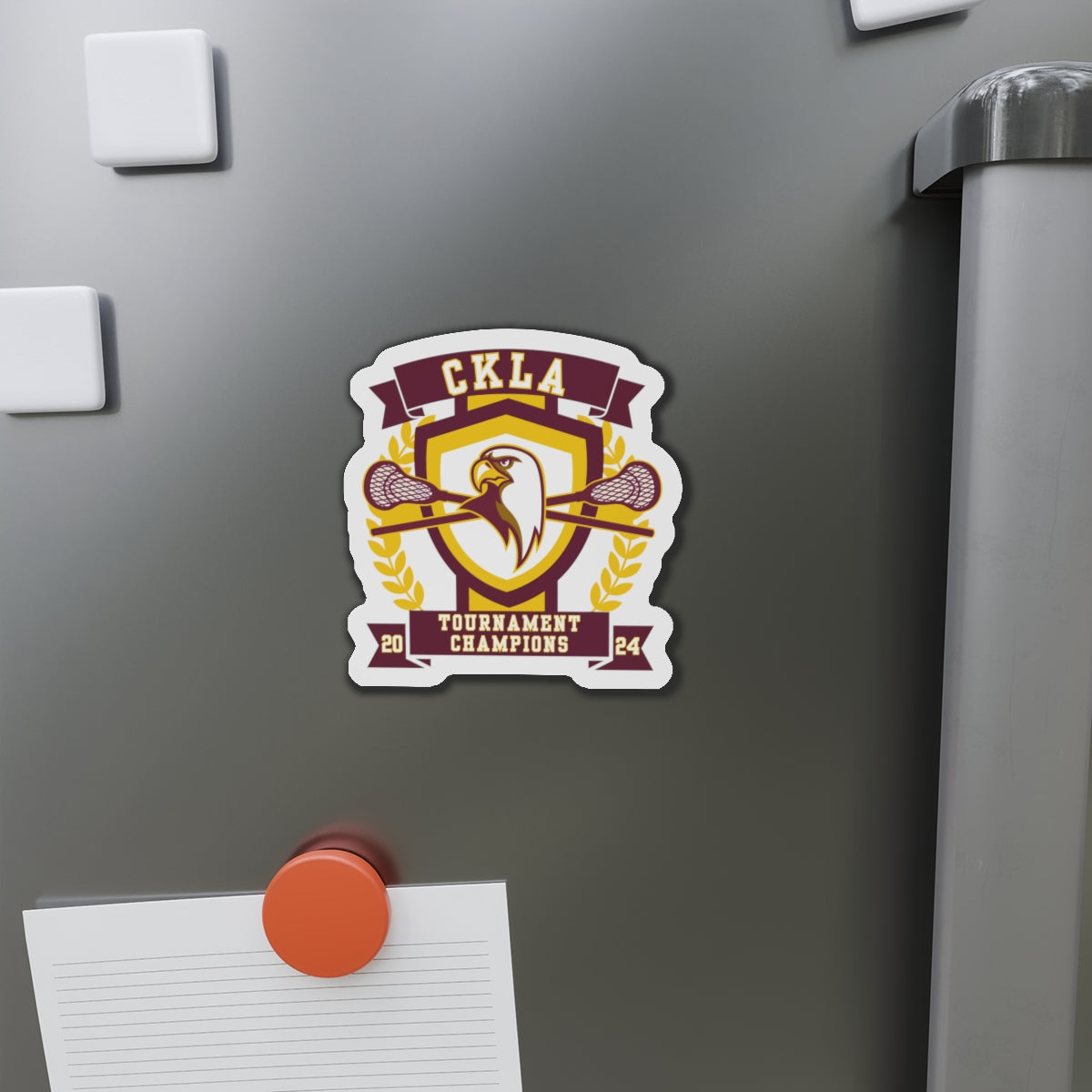 Jessie Clark Lacrosse Die-Cut Magnets