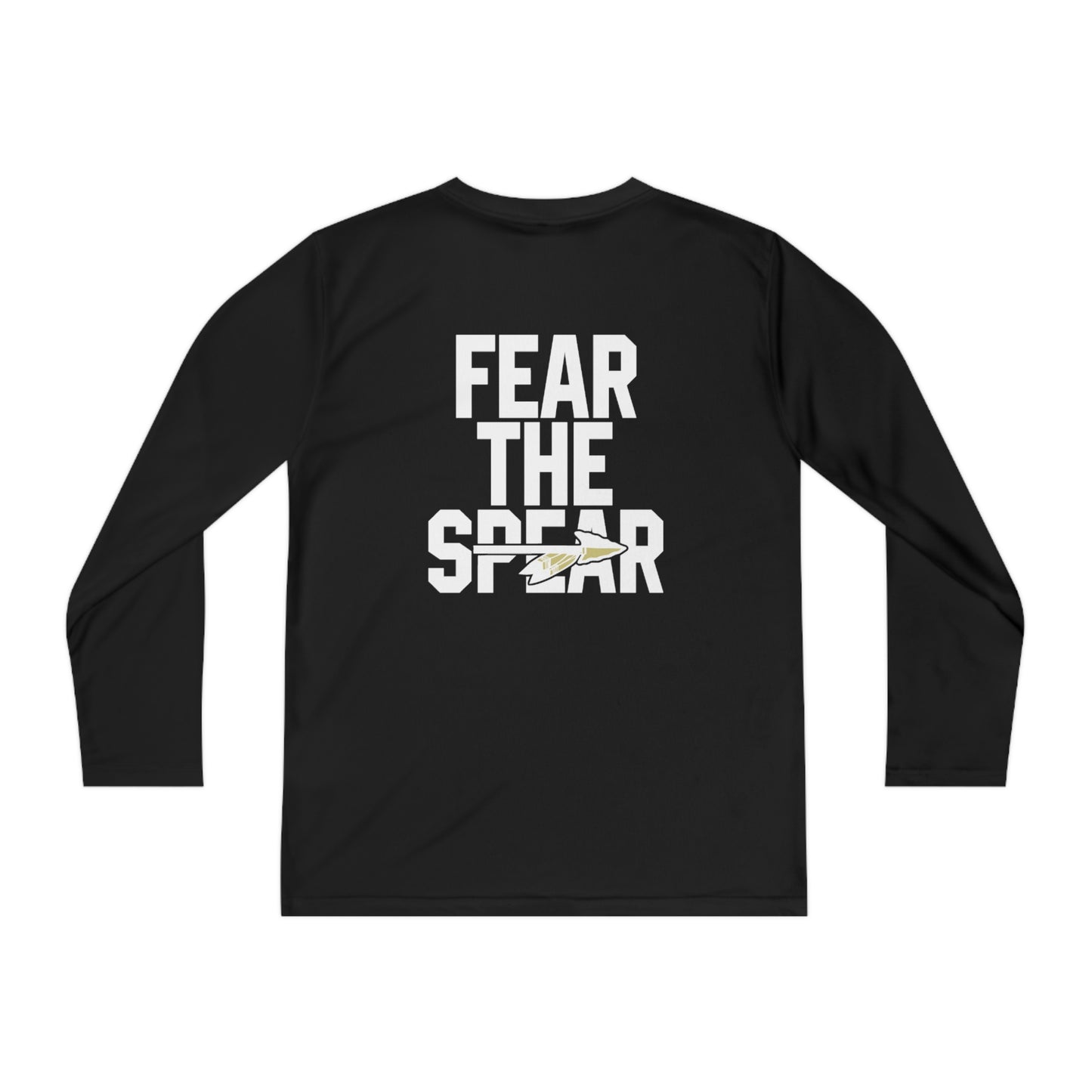 Youth Keller Football Sport-Tek Performance Long Sleeve Shirt