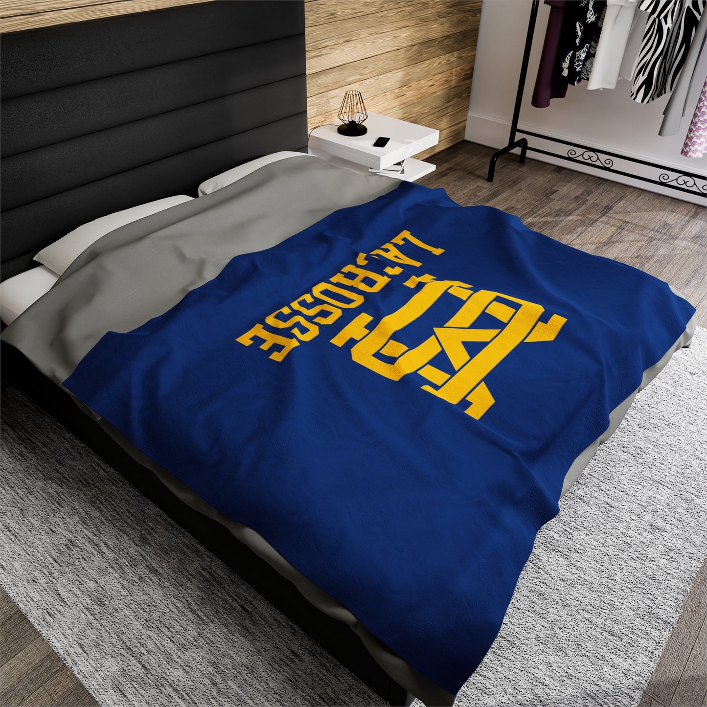 St. Mark's Velveteen Plush Blanket (60" x 80")