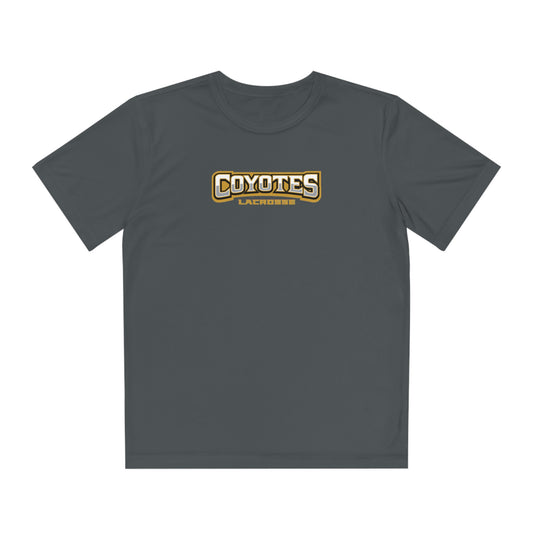 Youth Coyotes Lacrosse Sport-Tek Performance Tee
