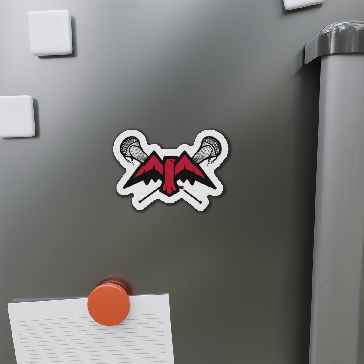 Montrose Lacrosse Die-Cut Magnet