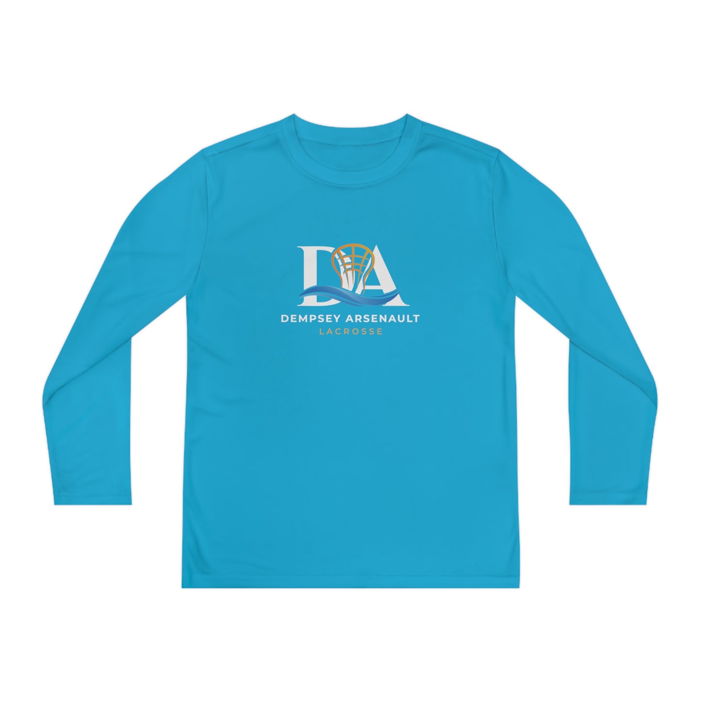 Youth Dempsey Arsenault Lacrosse Sport-Tek Performance Long Sleeve