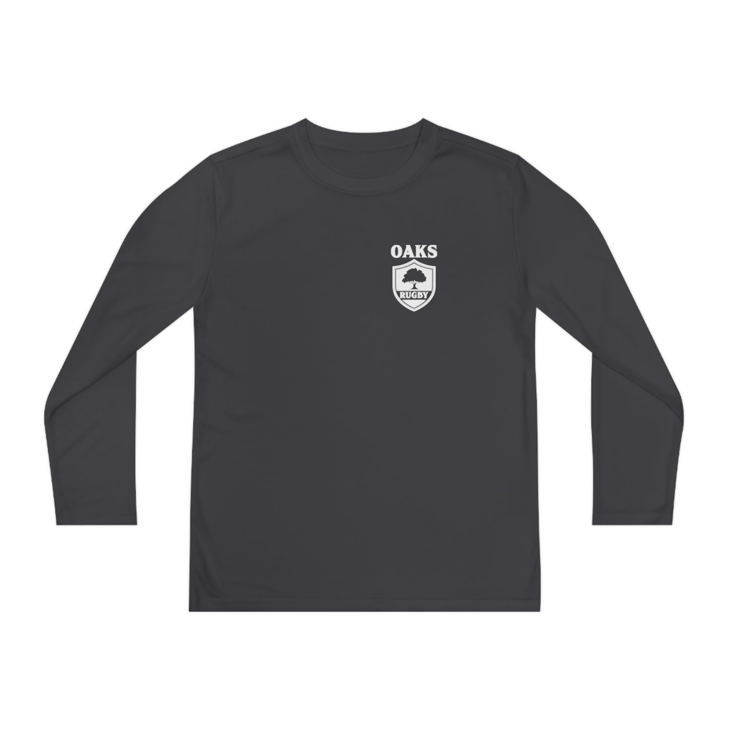 Youth Oaks Rugby Sport-Tek Performance Long Sleeve