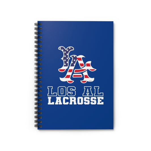 Los Alamitos Lacrosse Spiral Notebook - Ruled Line (8" x 6")