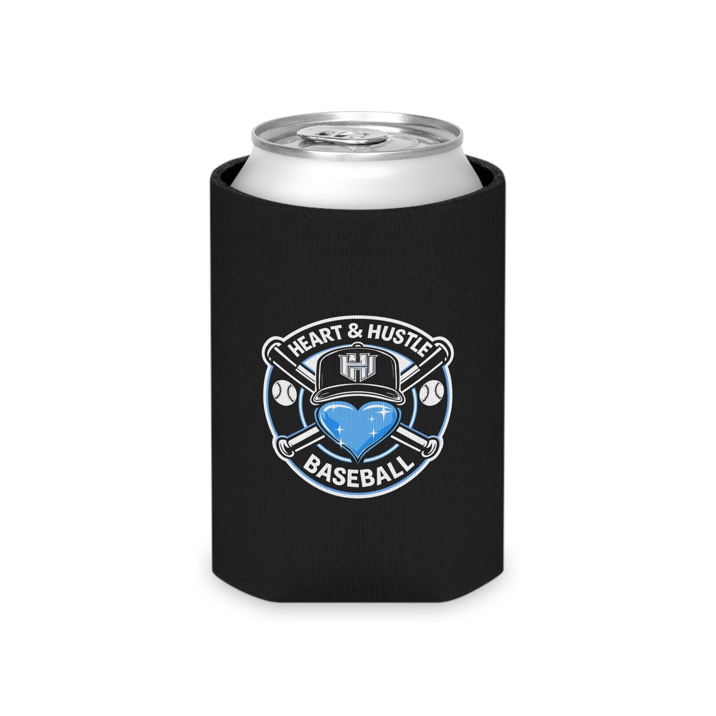 Heart and Hustle Baseball Can Cooler 3-pack