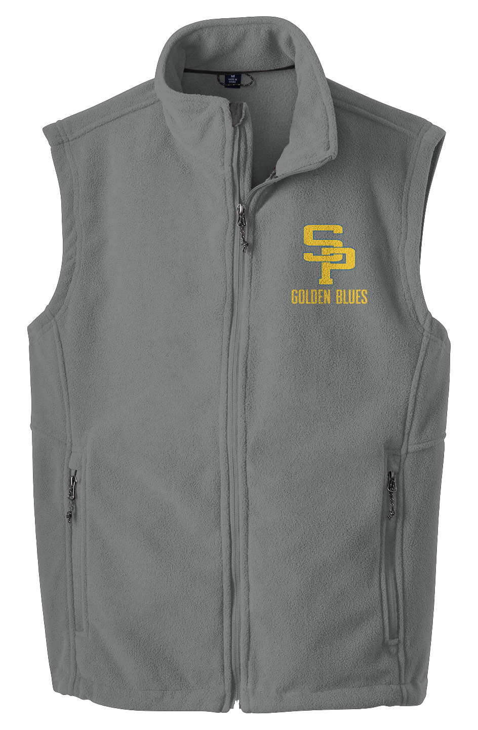 Adult St Paul's Golden Blue Port Authority Fleece Vest