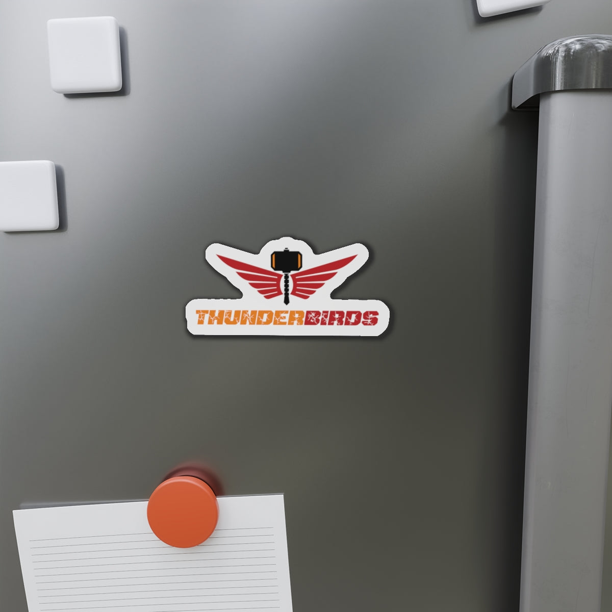 Thunderbirds Die-Cut Magnet
