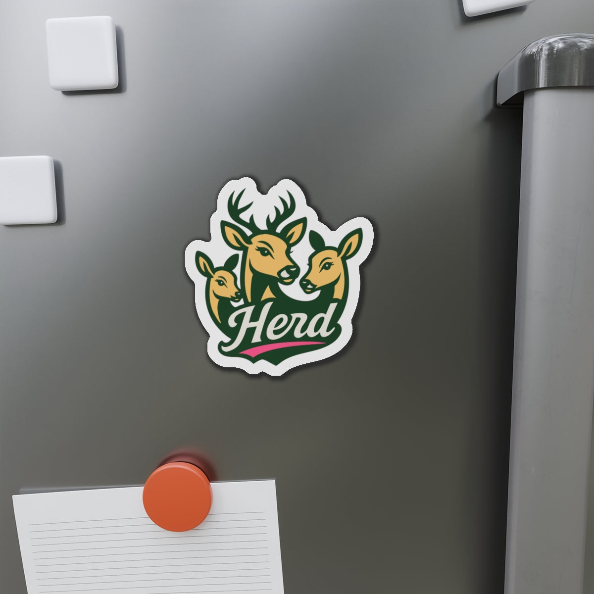 Herd Die-Cut Magnet