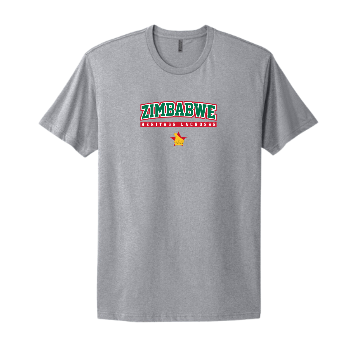 Adult Zimbabwe Lacrosse Next Level Cotton T-Shirt