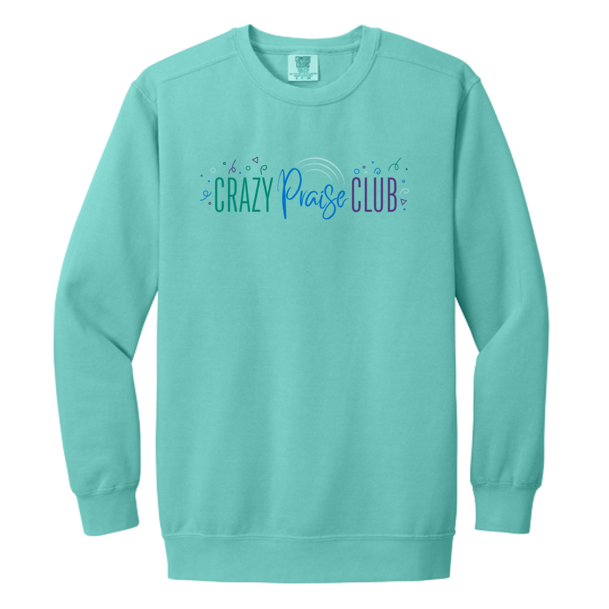 Adult Crazy Praise Comfort Colors Garment-Dyed Sweatshirt