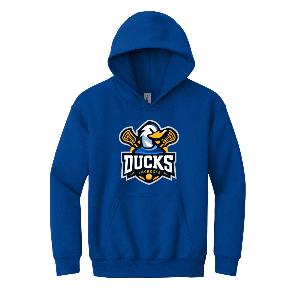 Youth Ducks Lacrosse Club Gildan Hoodie