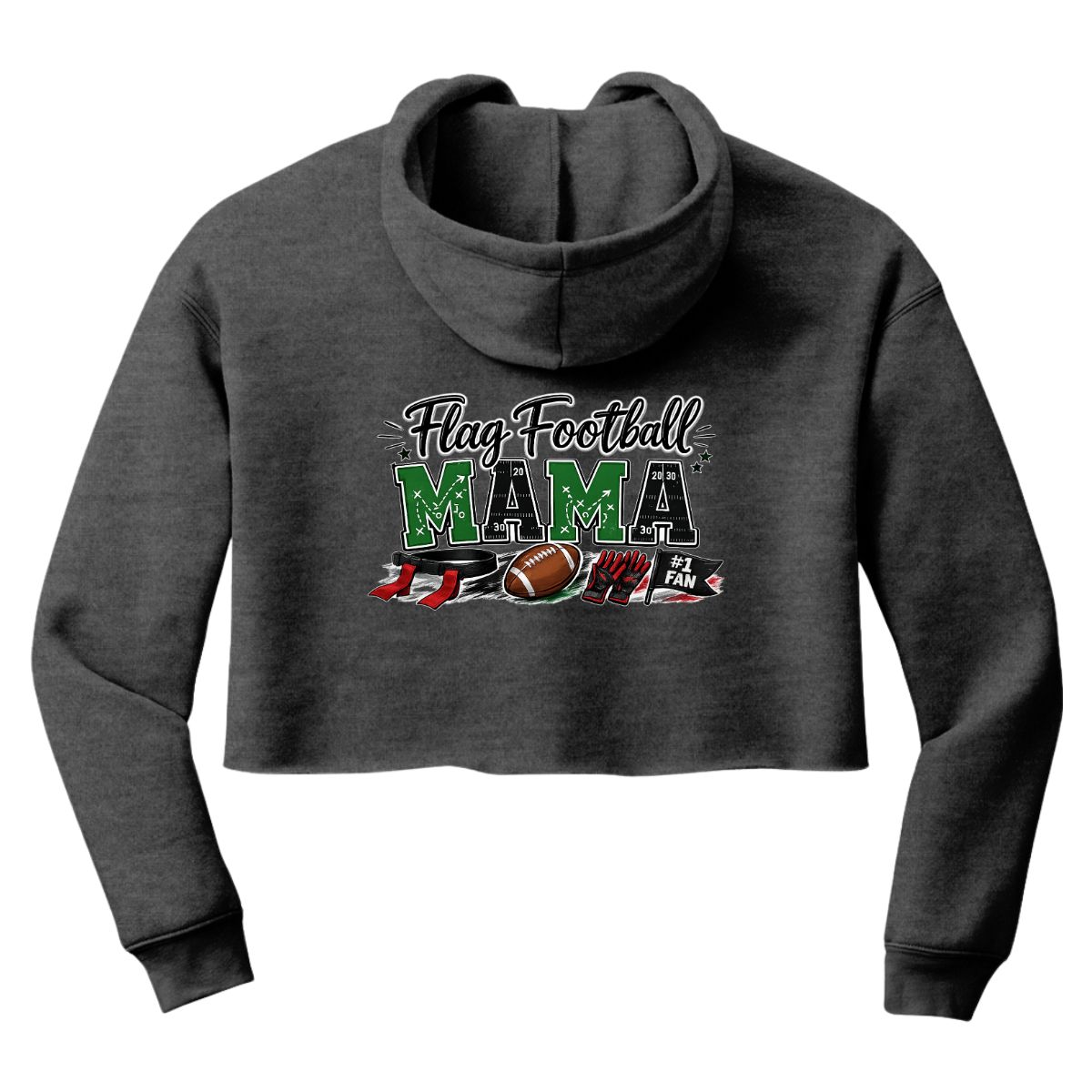 Women's Lady Rebels Cropped Hoodie
