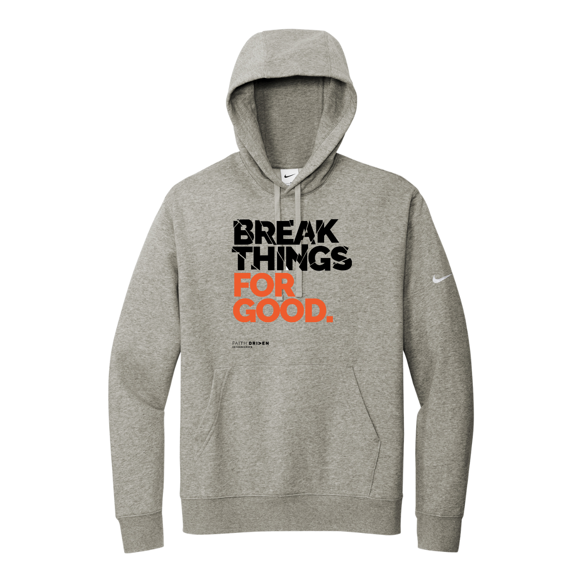 Adult Nike Heavy Fleece Hoodie - Break (B)