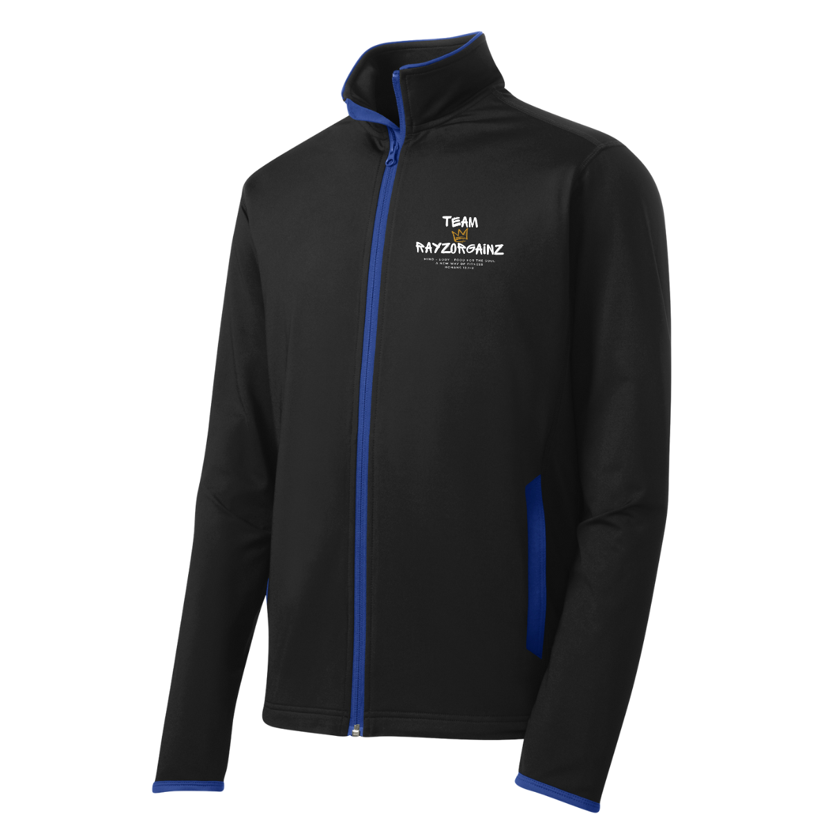 Adult Team Rayzorgainz Sport-Tek Sport-Wick Stretch Full-Zip Jacket